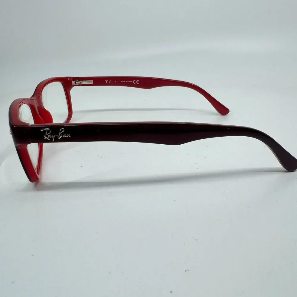 RAY BAN RB1531 3592 Burgundy‎ Unisex Kids Full Rim Eyeglasses 48-16-130 H12149